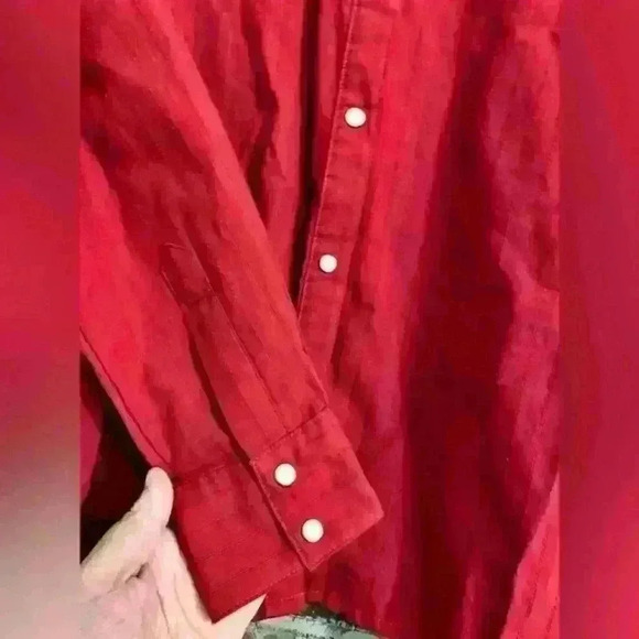 Wrangler‎ Blues Pearl Snap Button Down Size XXL - Picture 7 of 7